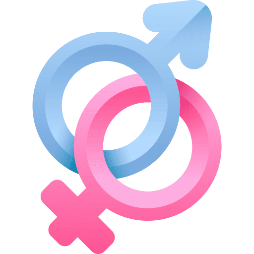 Population and gender illustration